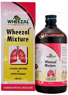 Wheezal Mixture Syrup 450 ML