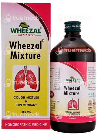 Wheezal Mixture Syrup 450 ML