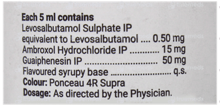 Levolin Plus Jr Expectorant 100Ml