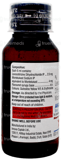 Akair Lc Syrup 60ml Akair Lc Syrup 60ml