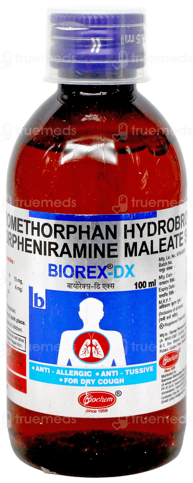 Biorex Dx Syrup – Cough & Cold Relief