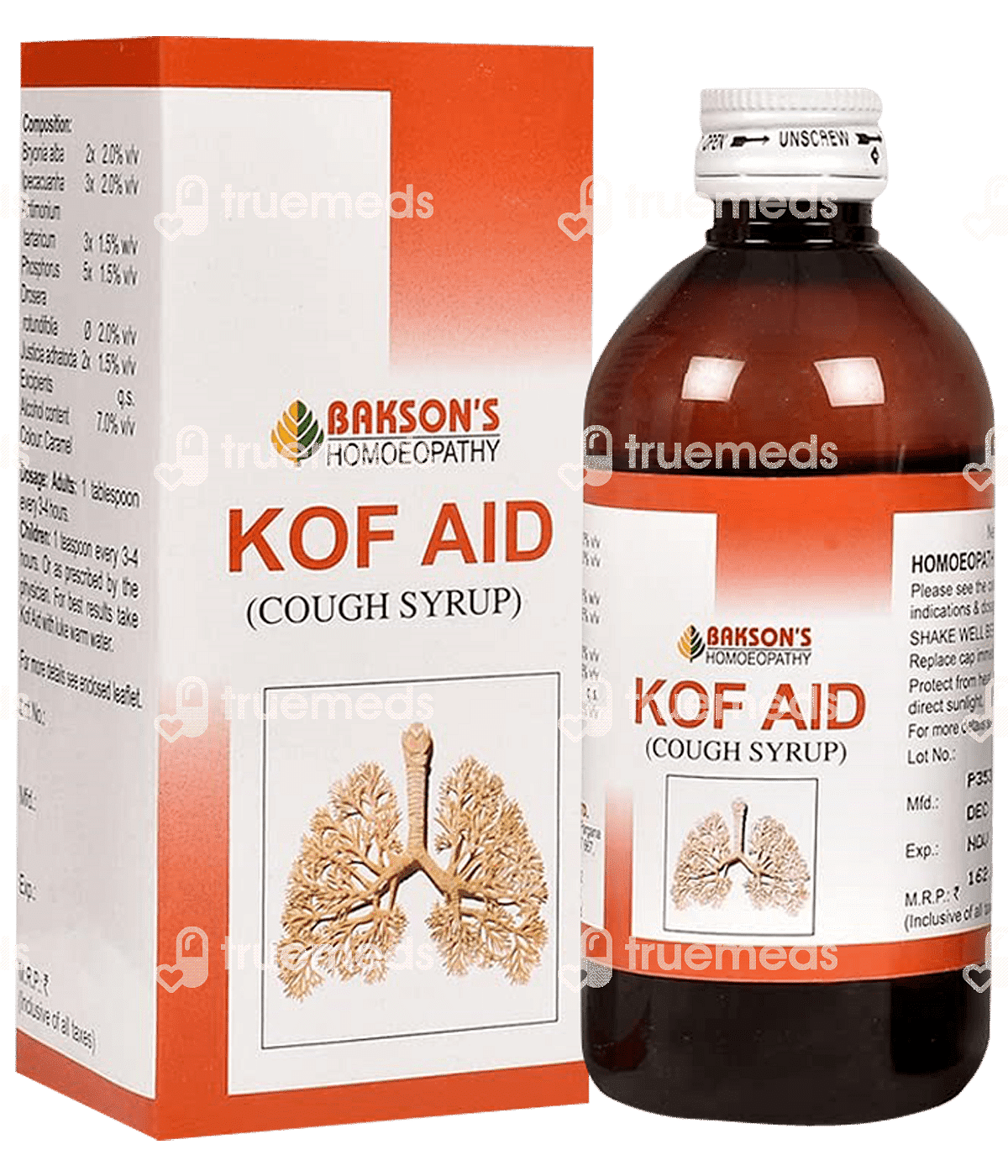 Baksons Kof Aid Cough Syrup 200 Ml Uses, Side Effects, Dosage, Price