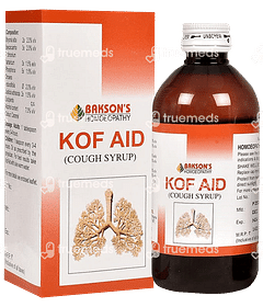 Baksons Kof Aid Cough Syrup 200 ML