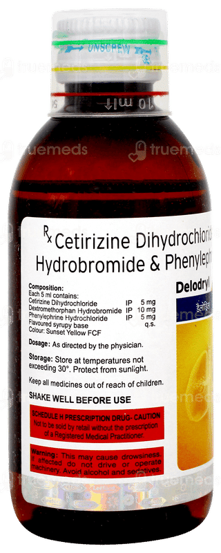Delodryl Syrup 100ml