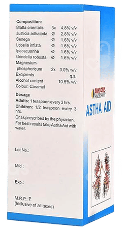 Baksons Astha Aid 450Ml