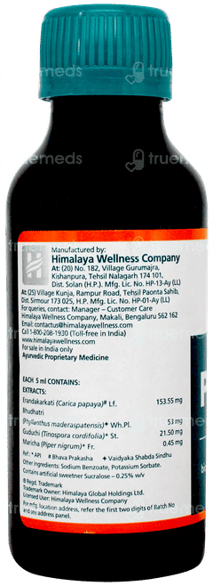 Himalaya Platenza Syrup 100ml