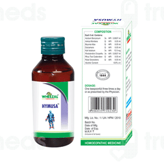 Wheezal Hymusa Syrup 120ml