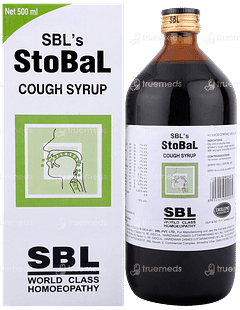 Sbl Stobal Cough Syrup 500 Ml Sbl Stobal Cough Syrup 500 Ml
