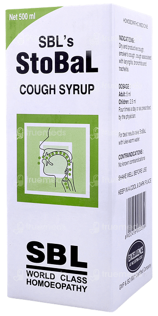 Sbl Stobal Cough Syrup 500 Ml