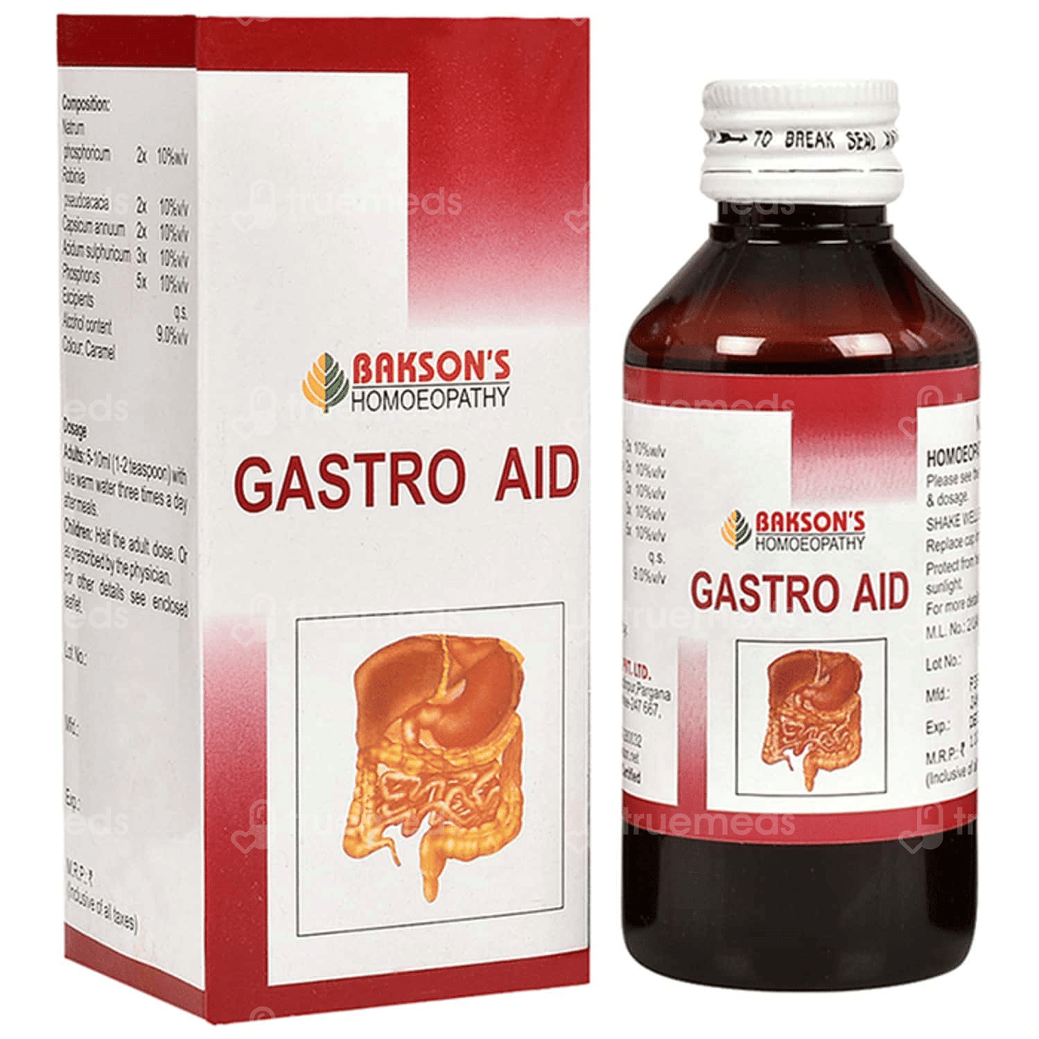 Baksons Gastro Aid 115Ml