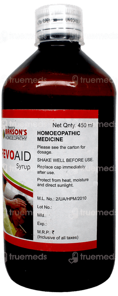 Baksons Fevoaid Syrup 450Ml