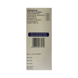 Bhargava Co Ex Syrup 100 ML