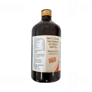 Pulmo Cod Cg Sugar Free Syrup 450Ml