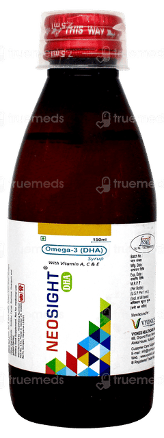 Neosight Dha Syrup 150 ML