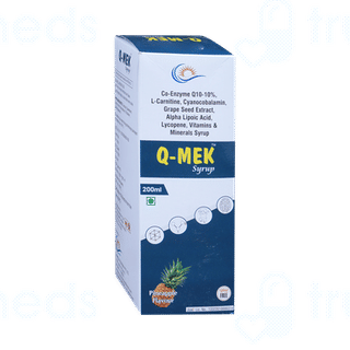 Q Mek Pineapple Flavour Syrup 200 ML