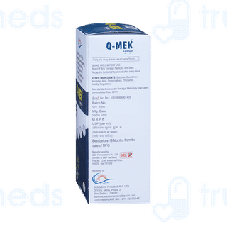 Q Mek Pineapple Flavour Syrup 200 ML