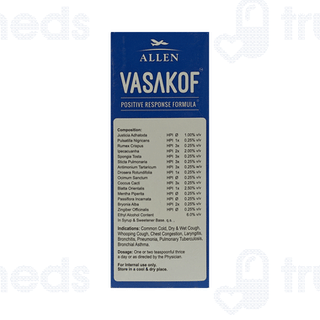 Allen Vasakof Cough Syrup 200ml