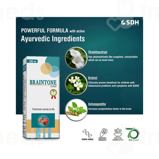 Sdh Naturals Braintone Syrup 200 ML