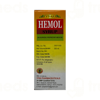 Vyas Hemol Syrup 300 ML