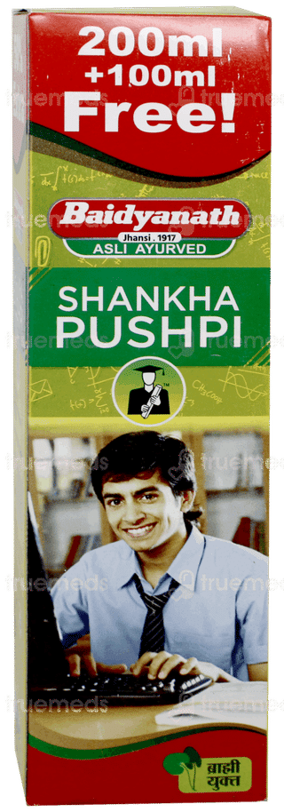 Baidyanath Shankha Pushpi 200ml + 100ml Free