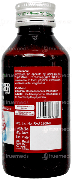 Bhargava Appetiser Syrup 100 Ml