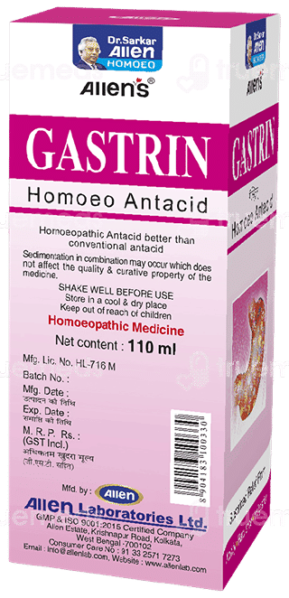 Allens Gastrin Syrup 110Ml