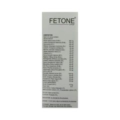 Sdh Naturals Fetone Syrup 200 ML