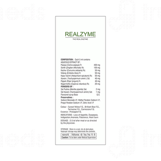 Sdh Naturals Realzyme Syrup 200 ML