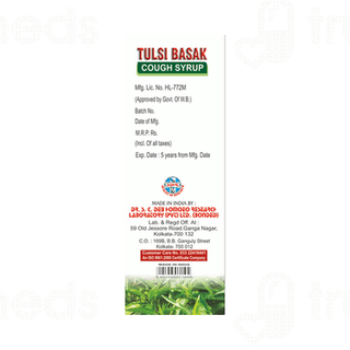 Dr S C Debs Tulsi Basak Cough Syrup 115 ML