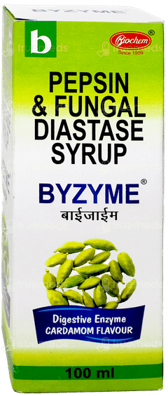 Byzyme Cardamom Flavour Syrup 100Ml Byzyme Cardamom Flavour Syrup 100Ml