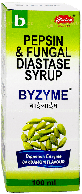 Byzyme Cardamom Flavour Syrup 100Ml