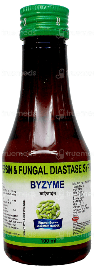 Byzyme Cardamom Flavour Syrup 100Ml