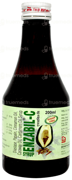 Enzabil C Sugar Free Syrup 200ml