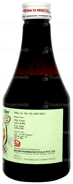 Enzabil C Sugar Free Syrup 200ml