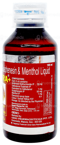 Respira + Expectorant Liquid 100ml