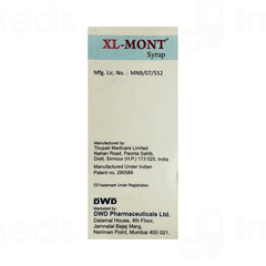Xl Mont Syrup 60ml
