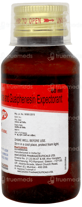Lincotus Pd Expectorant 60Ml