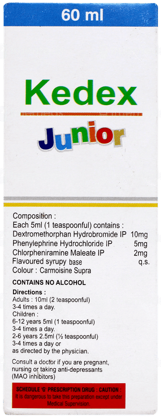 Kedex Junior Syrup 60ml