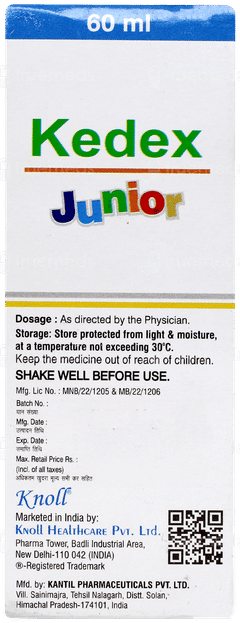 Kedex Junior Syrup 60ml