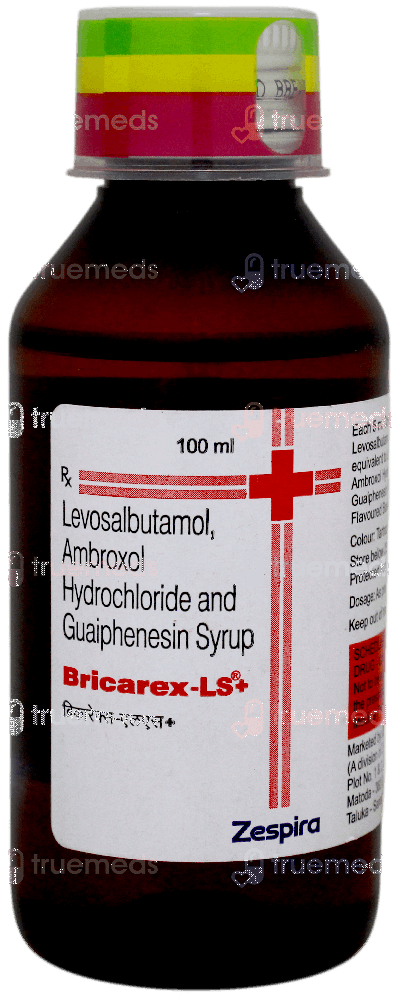 Bricarex Ls+ Syrup 100ml: Uses, Side Effects, Price & Substitutes