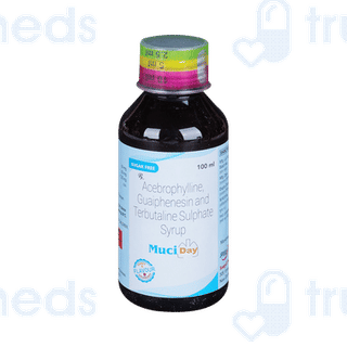 Muciday Honey Raspberry Flavour Sugar Free Syrup 100Ml