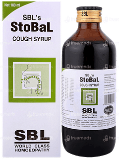 Sbl Stobal Cough Syrup 180ml Sbl Stobal Cough Syrup 180ml