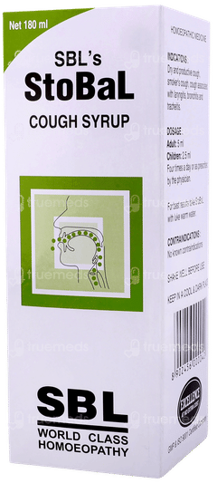 Sbls Stobal Cough Syrup 180ml