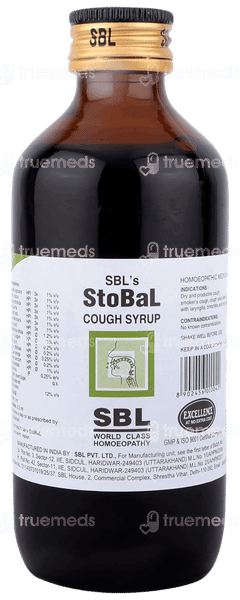 Sbls Stobal Cough Syrup 180ml