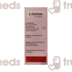 L Cetriver Syrup 30 ML L Cetriver Syrup 30 ML