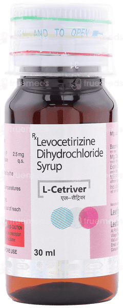 L Cetriver Syrup 30 ML L Cetriver Syrup 30 ML