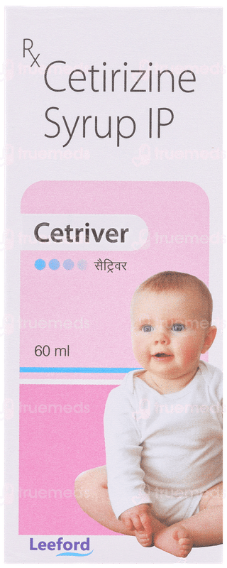 Cetriver Syrup 60Ml