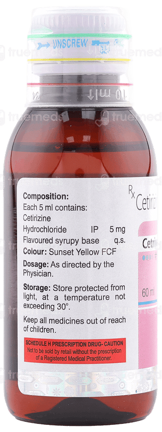 Cetriver Syrup 60Ml