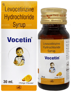 Vocetin Orange Flavour Syrup 30ml