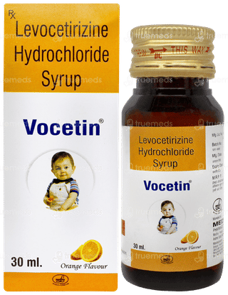 Vocetin Orange Flavour Syrup 30ml